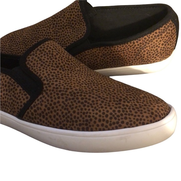 Cheetah print slipon sneakers women size 8 new - Picture 6 of 8